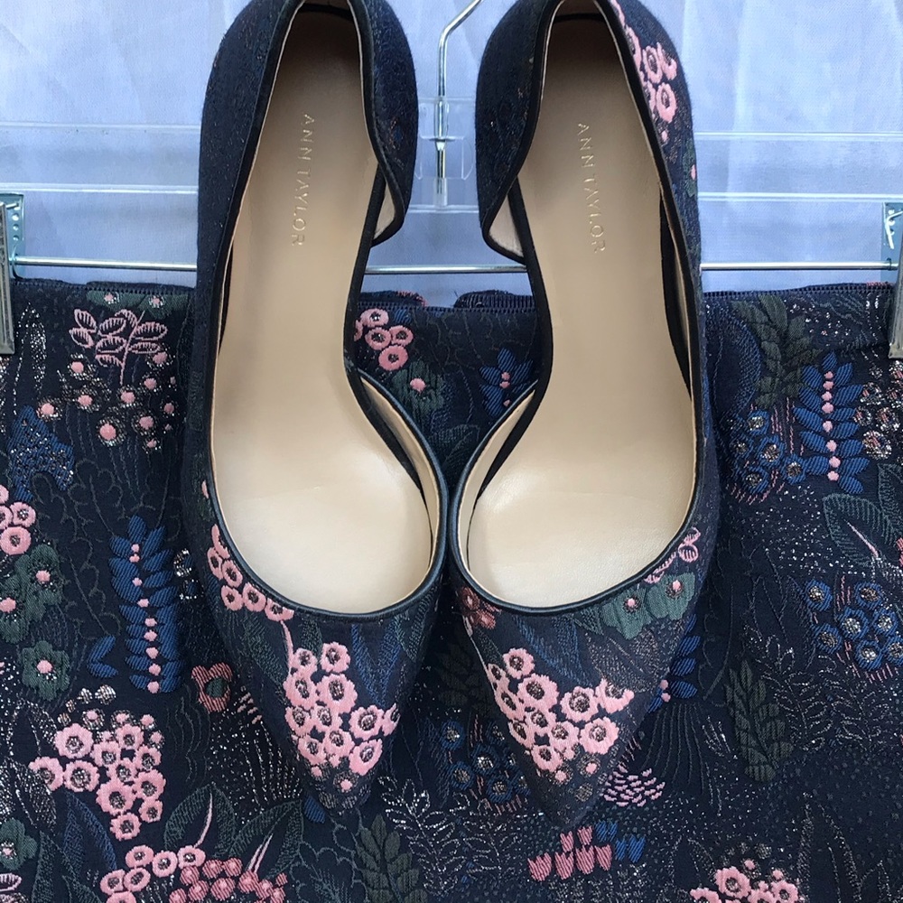 Matching skirt and shoes